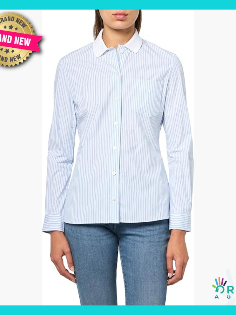 Slim Fit Stretch Poplin Button Down Shirt Classic Chic Preppy Elegant